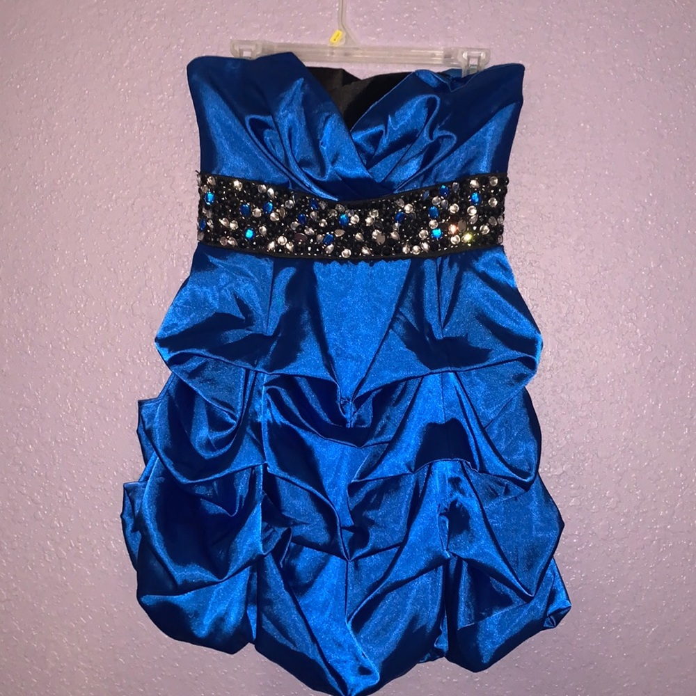 Mini Blue Dress